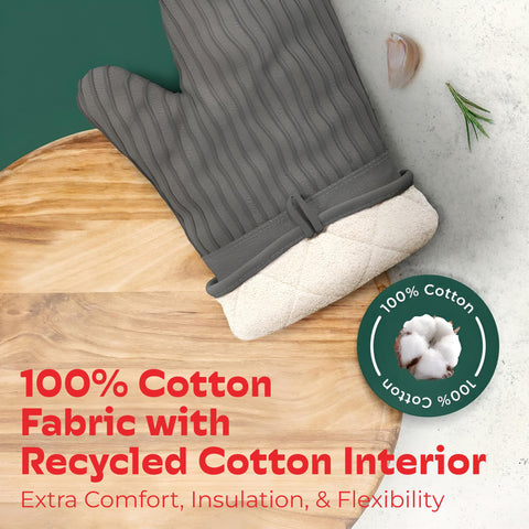 Standard 13-inch Big Red House oven mitts for larger hands.