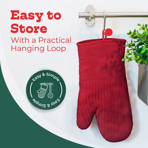 Big Red House mini 10-inch mitts designed for compact kitchens