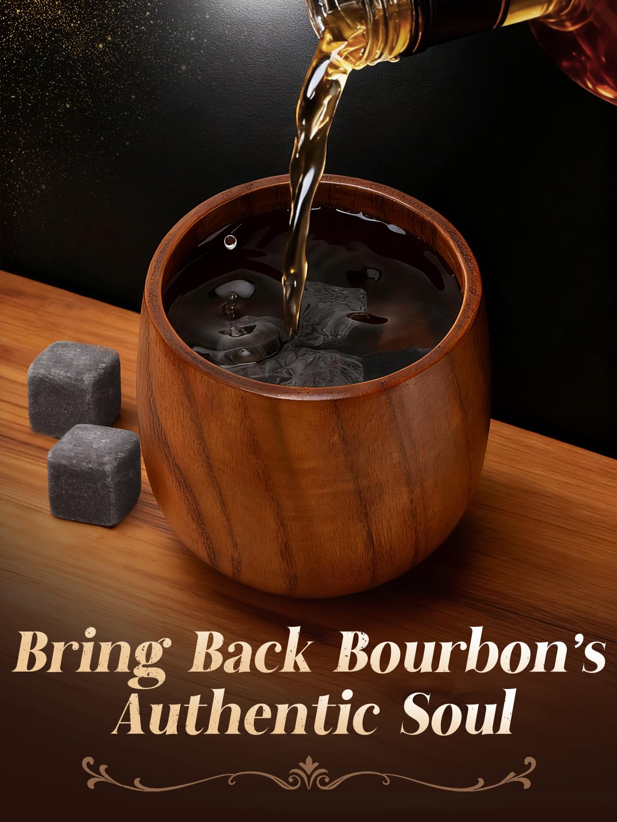 Bigmeta gift-ready box presents a classy whiskey gift for birthdays