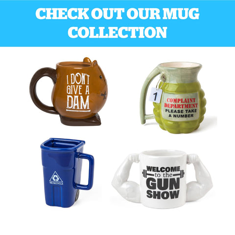 BigMouth Inc packaging shows ready-to-gift presentation for the mug.
