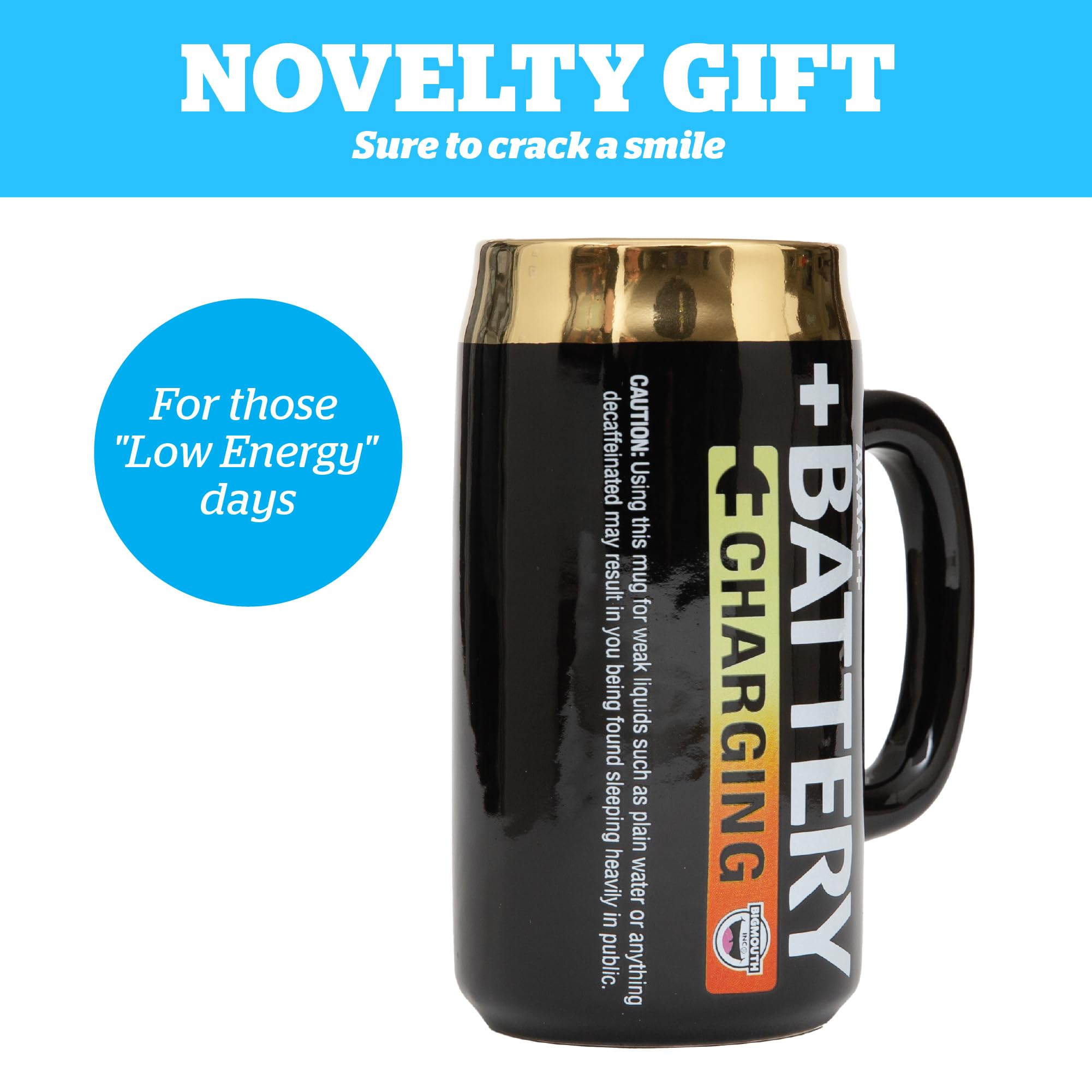 BigMouth Inc super-charged mug gift idea for coffee lovers