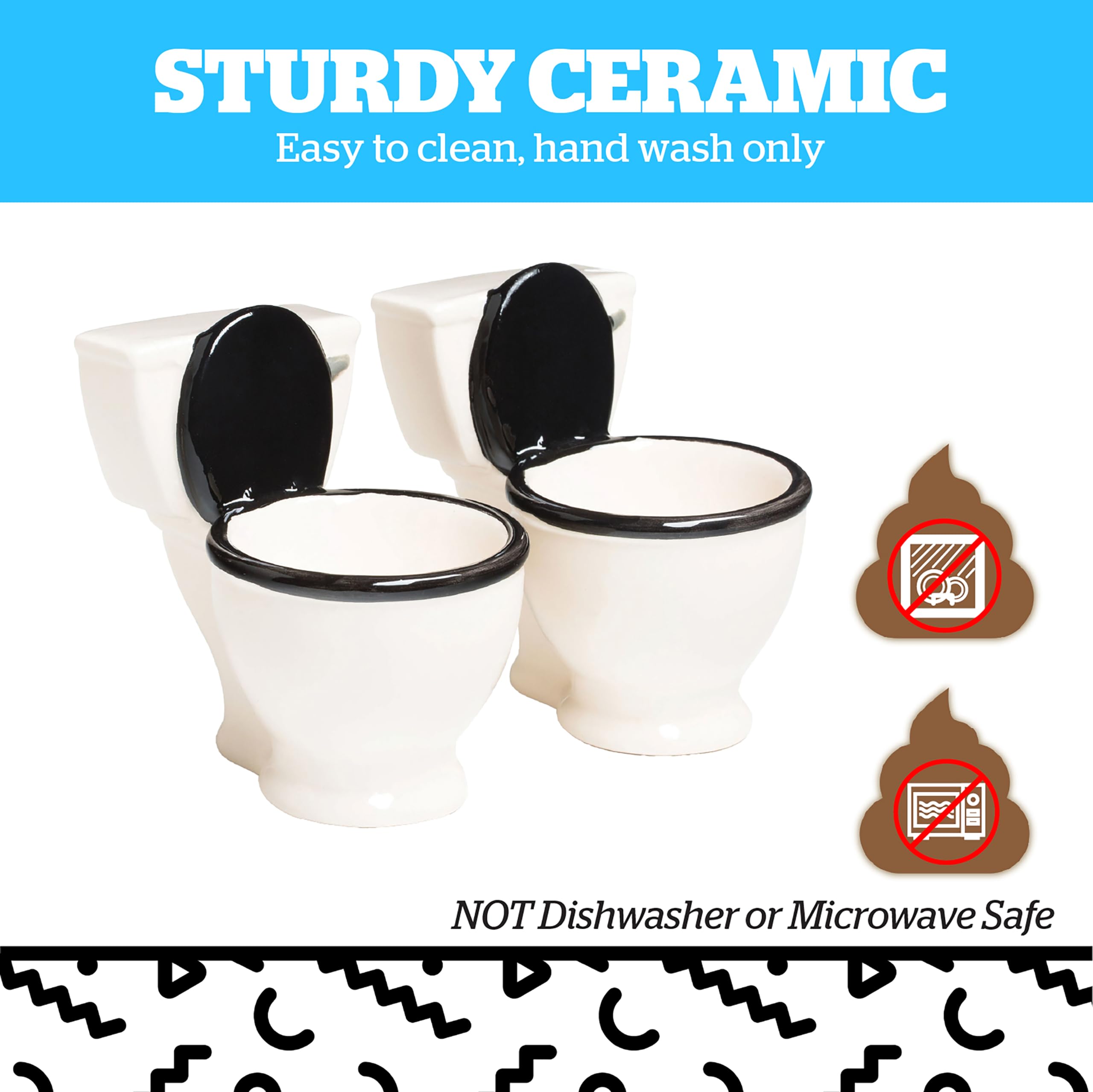 BigMouth Inc two-ounce-shot-glasses offer portion control for games and events.