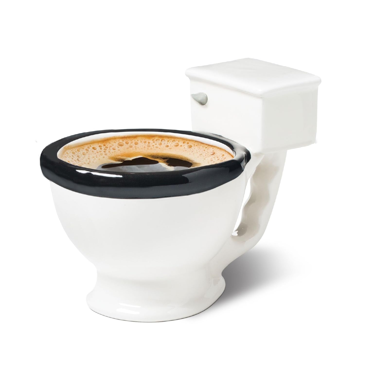 BigMouth toilet mug 12oz ready to start your day with humor