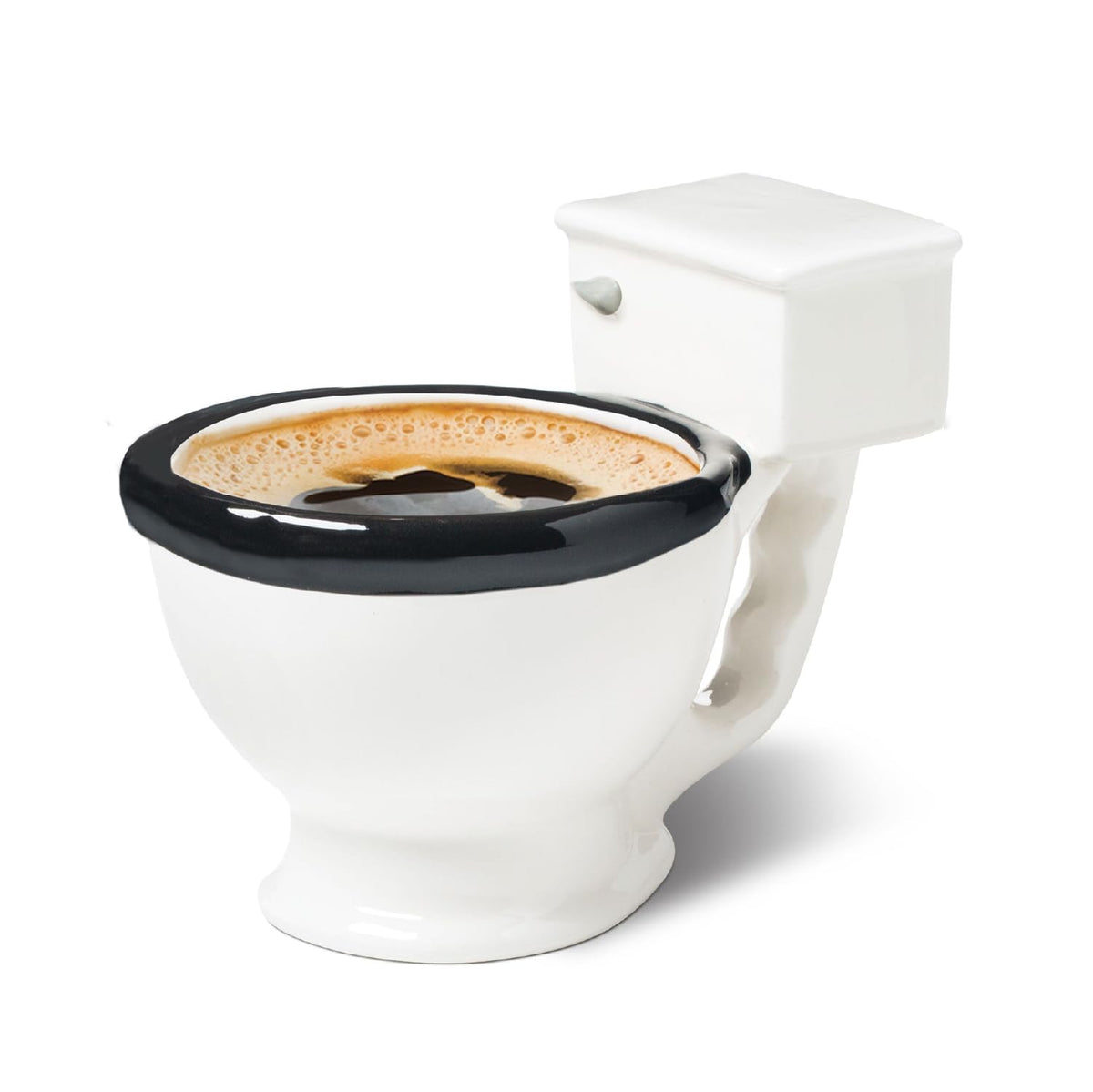 BigMouth toilet mug 12oz ready to start your day with humor