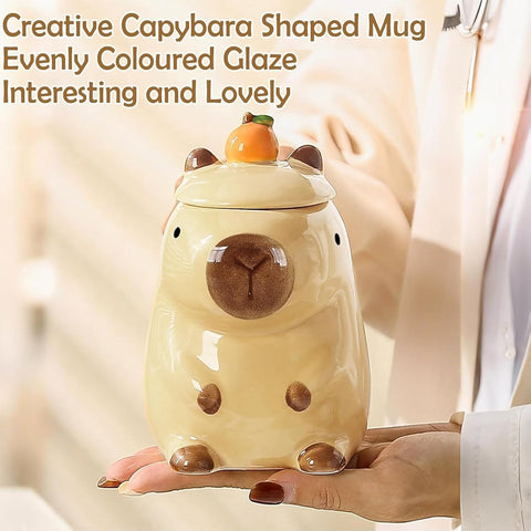 Cute Capybara mug gift box ready for gifting occasions.