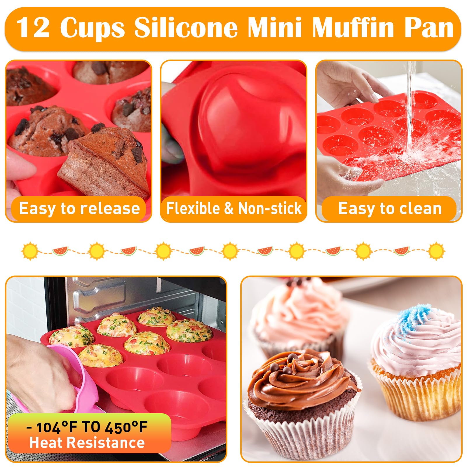 BILIPLE silicone brush for easy greasing of pans and surfaces