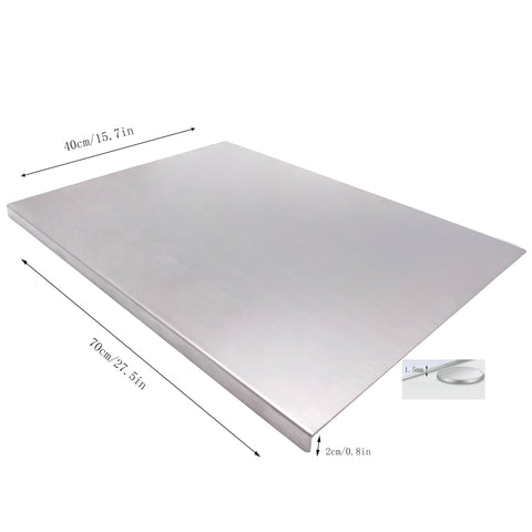 BILLAMB cutting board used for meat prep with stable non-slip pads.