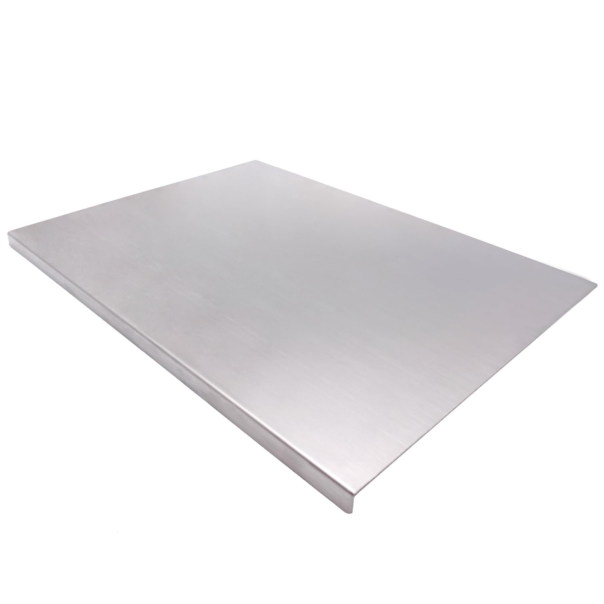 Billamb stainless steel cutting board 60x40cm, full view, durable surface for heavy prep.