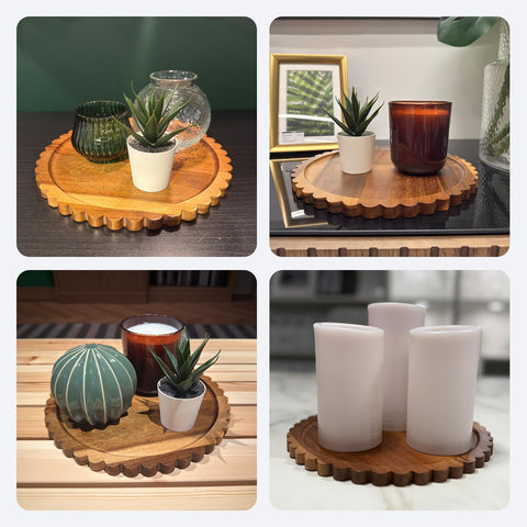 BILYSKEP remote and small item tray for living areas.