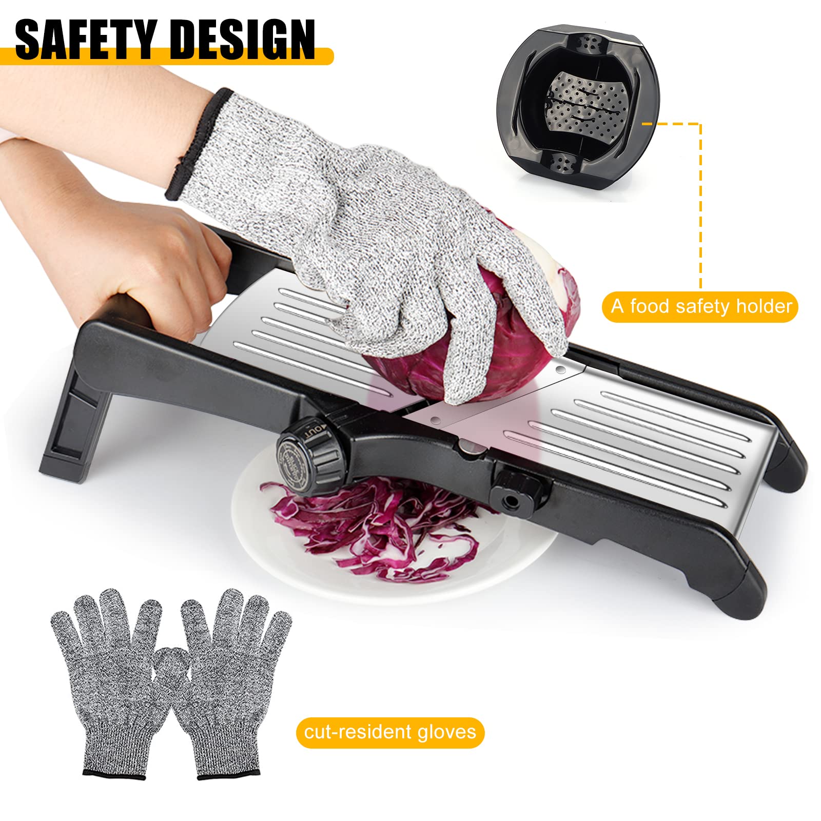 BINGBING safety gloves protect fingers during blade changes