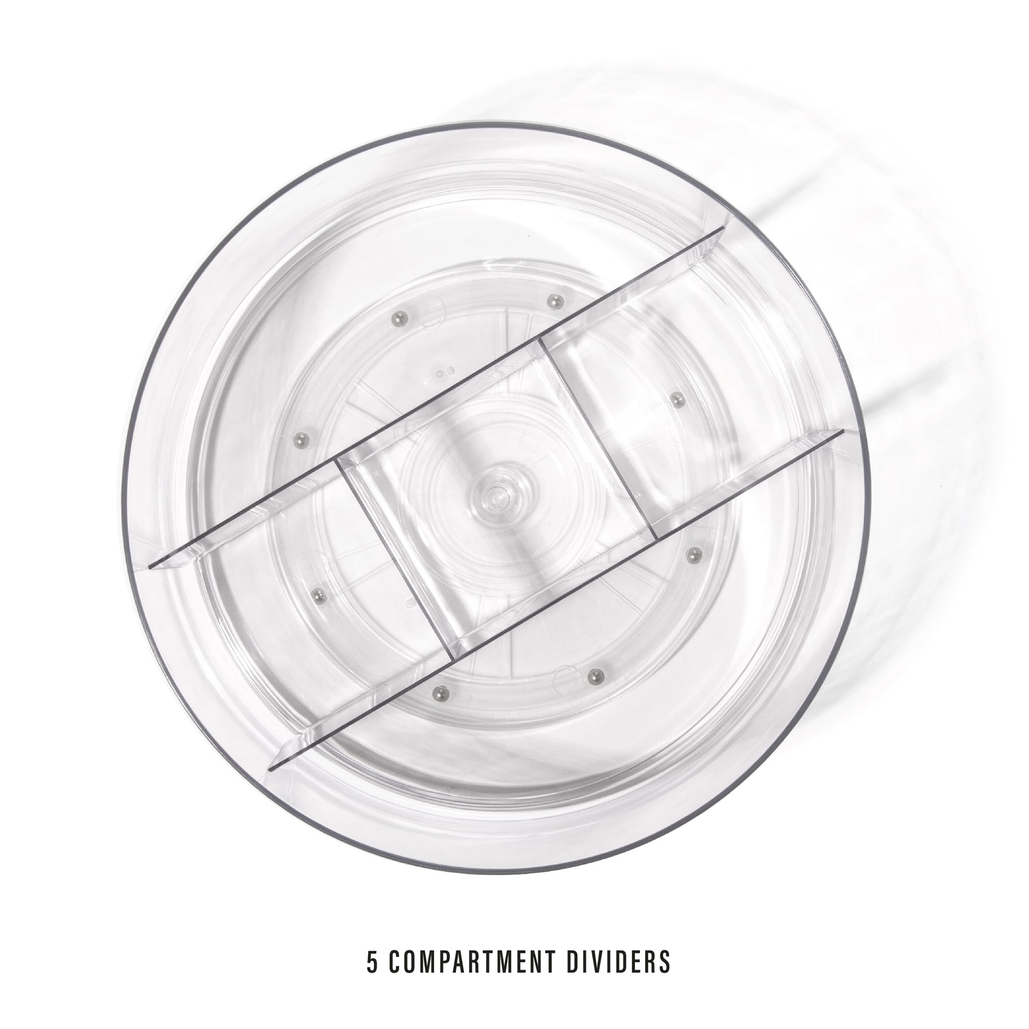 BINO 360-degree rotation lets you reach items on upper shelves.