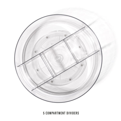 BINO 360-degree rotation lets you reach items on upper shelves.