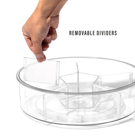 BINO 360-degree rotation enables silent, simple item access.