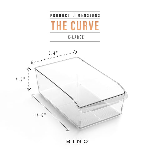 BINO built-in handle storage bin designed for comfortable pulling
