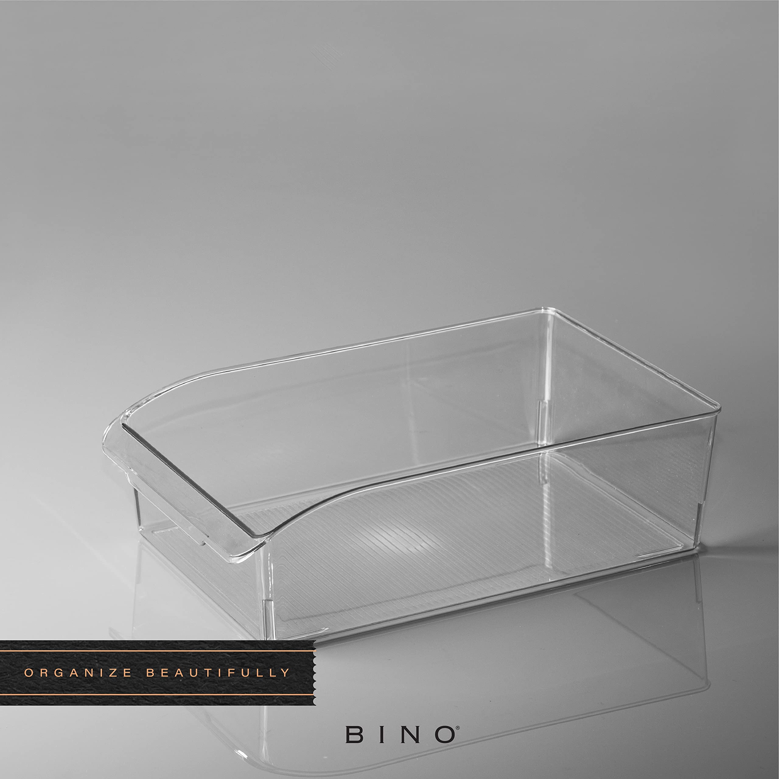 BINO Curve BPA-free durable plastic bin for reliable storage.