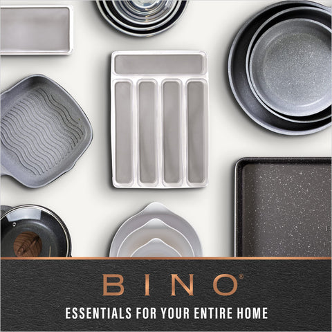 BINO laundry organization bin clear helps sorting and easy retrieval