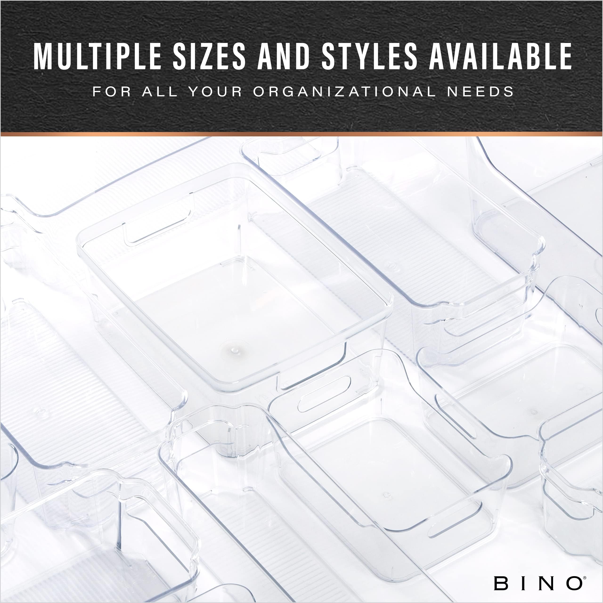 BINO compact 4-pack with different sizes for flexible layouts