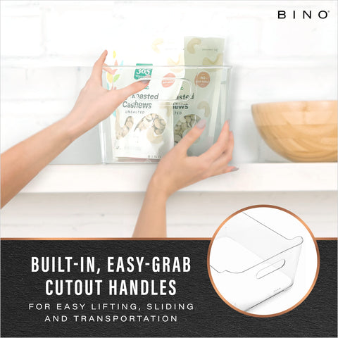 BINO SOHO X-Small fridge organizer bin showcasing refrigerated storage convenience.