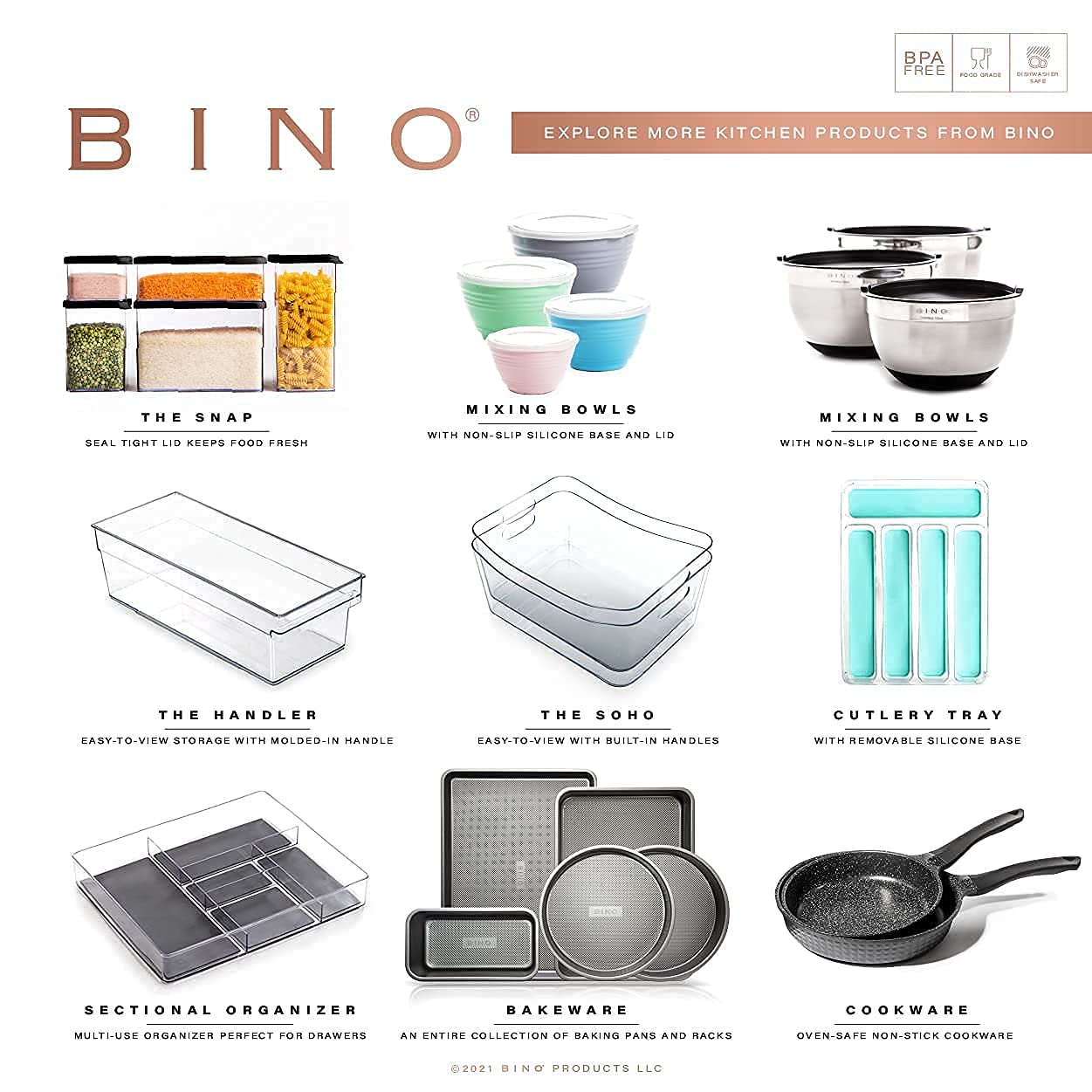 BINO Stackable Bins Medium provide a small-space solution for apartments