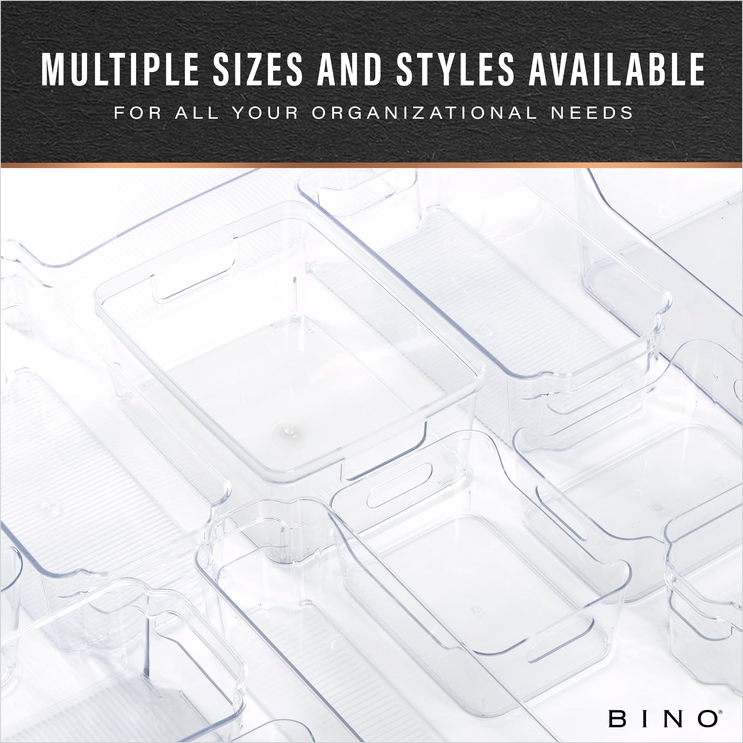 BINO toy container clear design makes cleanup quick and simple