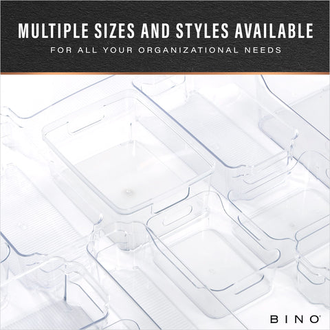 BINO toy container clear design makes cleanup quick and simple