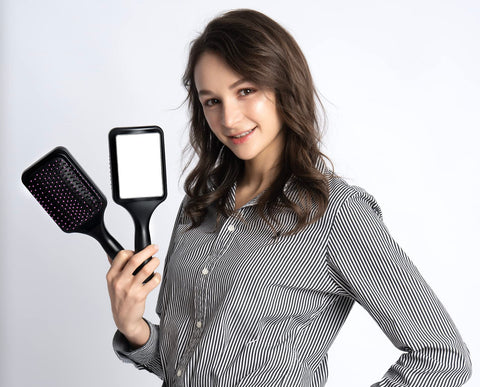 Binocktails Bev-Brush hidden flask interior stores up to 6 oz for convenient sipping
