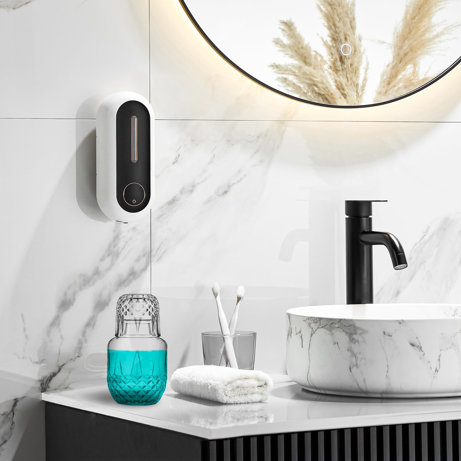 Binsakao bedroom accessory carafe set complements any nightstand