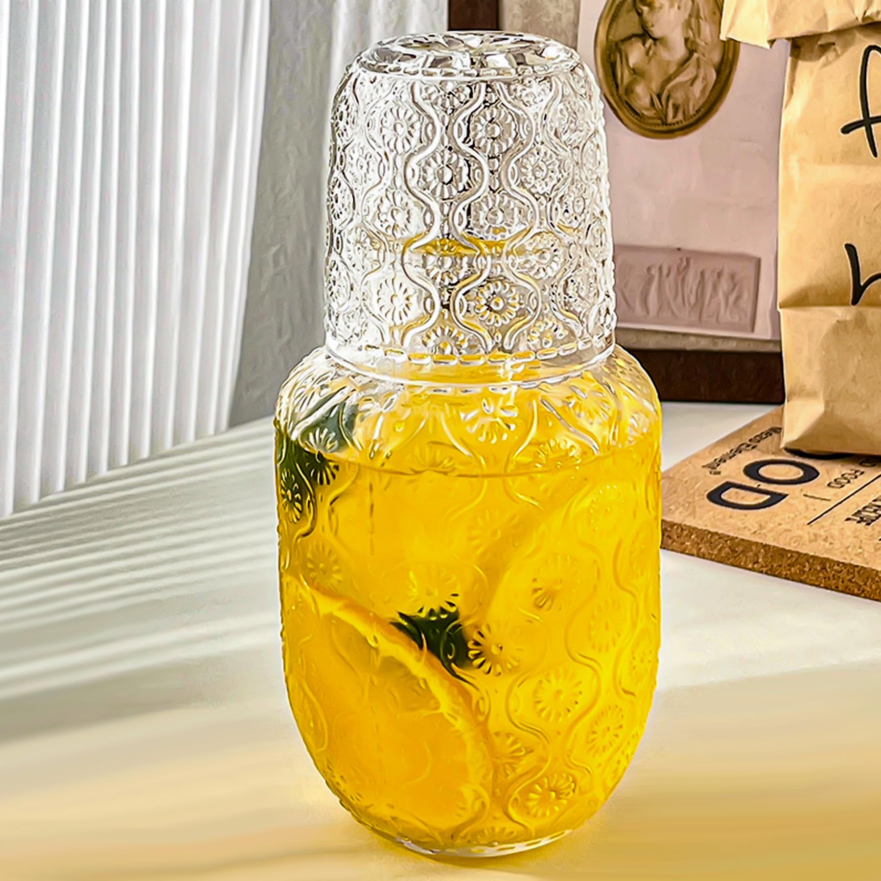 Binsakao elegant bedroom decor piece that elevates any nightstand setup