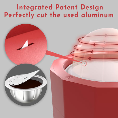 Two-holder design of the BinZetic kit stabilizes refilling