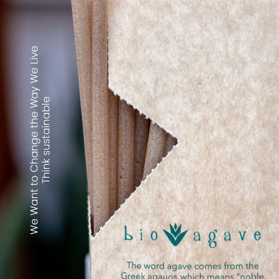 BIO AGAVE agave fiber close-up highlighting natural texture and sustainability.