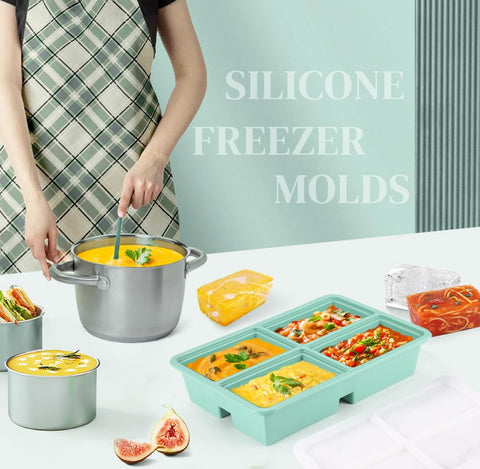 BIONMAPLE stackable, nested design saves freezer space.