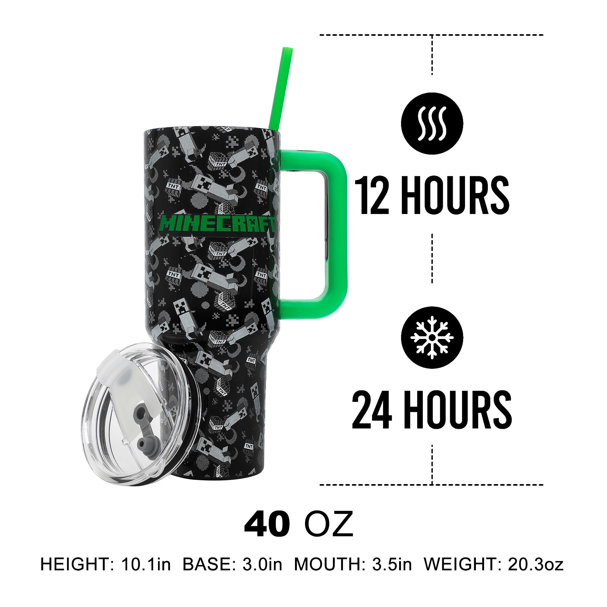 Bioworld black powder-coated tumbler demonstrates durability and sleek everyday use