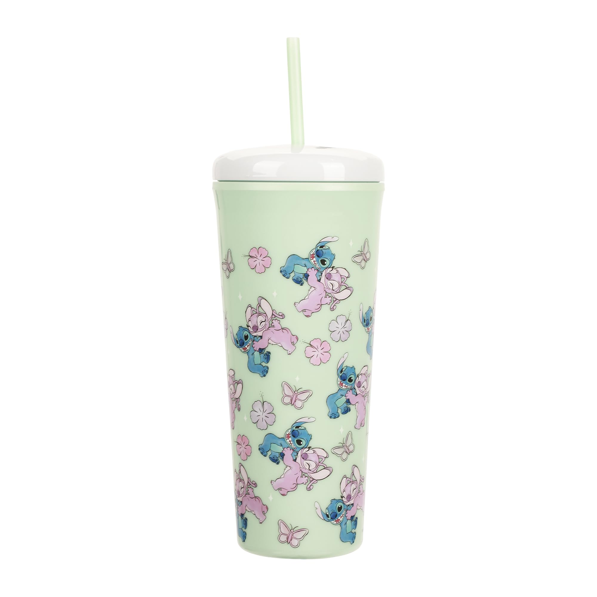 Bioworld stainless steel body keeps drinks cold or warm longer