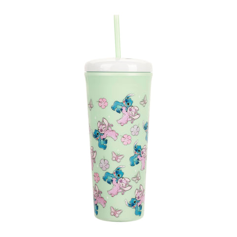 Bioworld stainless steel body keeps drinks cold or warm longer