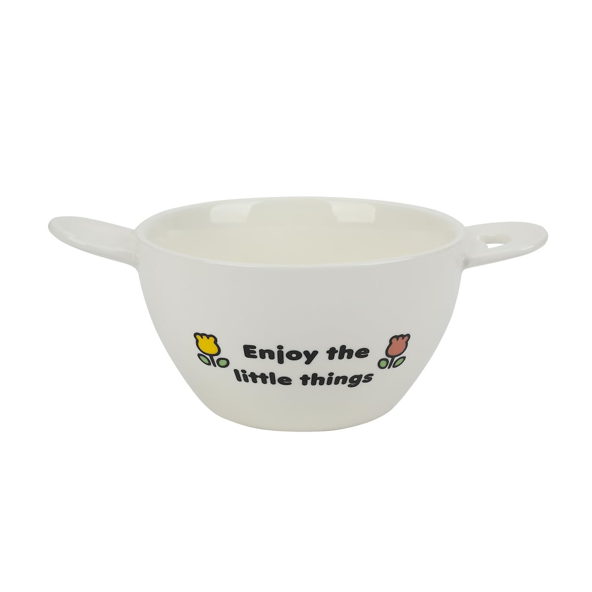 Bioworld bowl includes a pink spoon for complete serving set