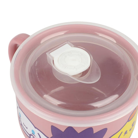 Bioworld Hello Kitty 20oz capacity supports generous bowls of soup or stew.