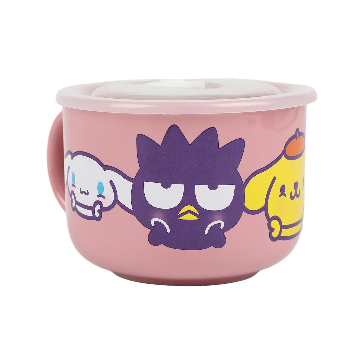 Bioworld Hello Kitty stoneware mug demonstrates durable construction for everyday use.