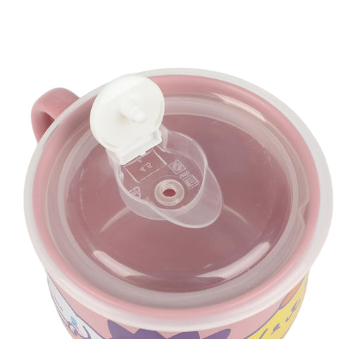 Bioworld Hello Kitty mug features an easy-grip handle for comfortable sipping.