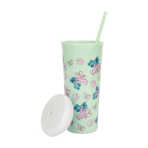 Bioworld Lilo Stitch wraparound 26oz tumbler for on-the-go hydration