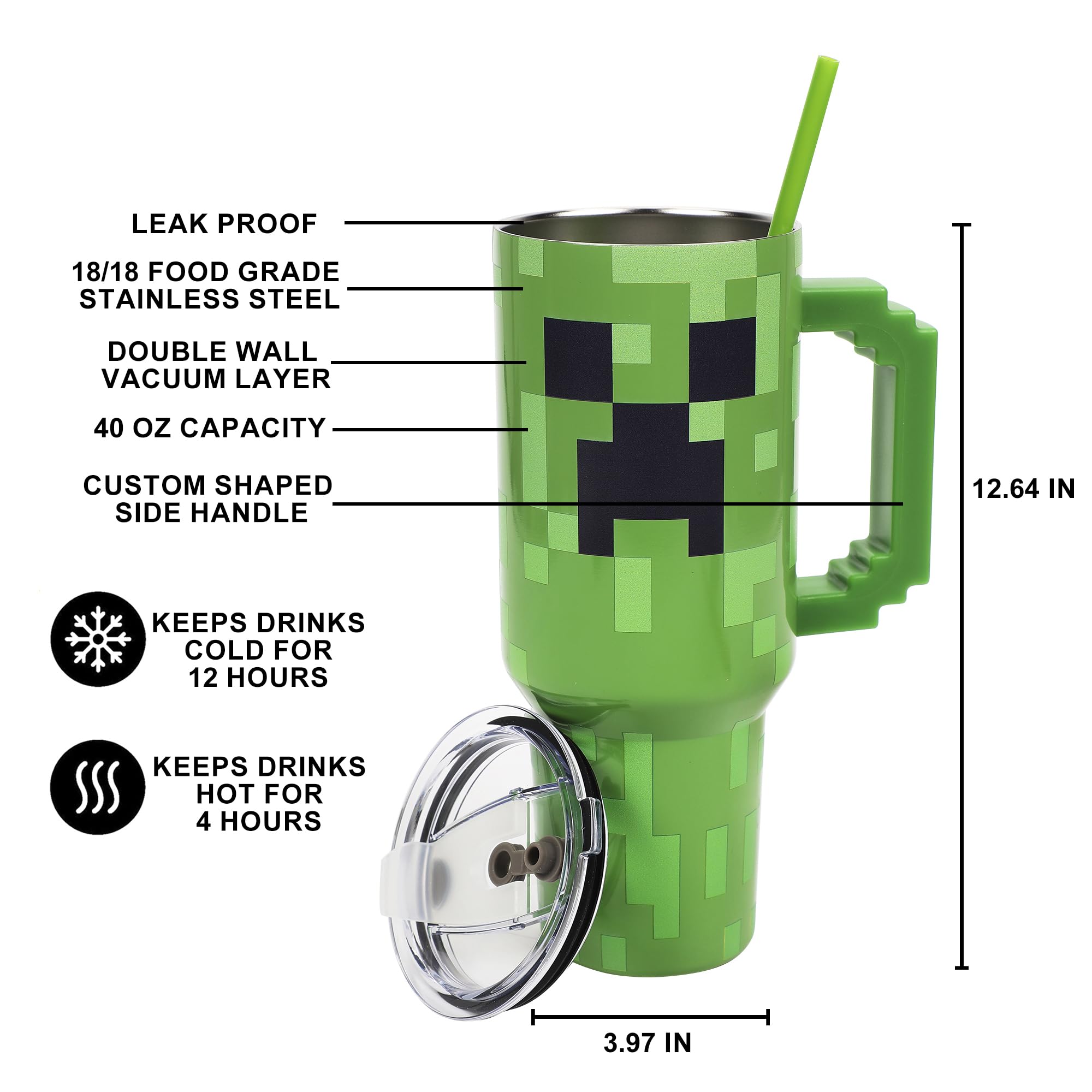 Bioworld Creeper green-straw adds playful color and easy sipping.
