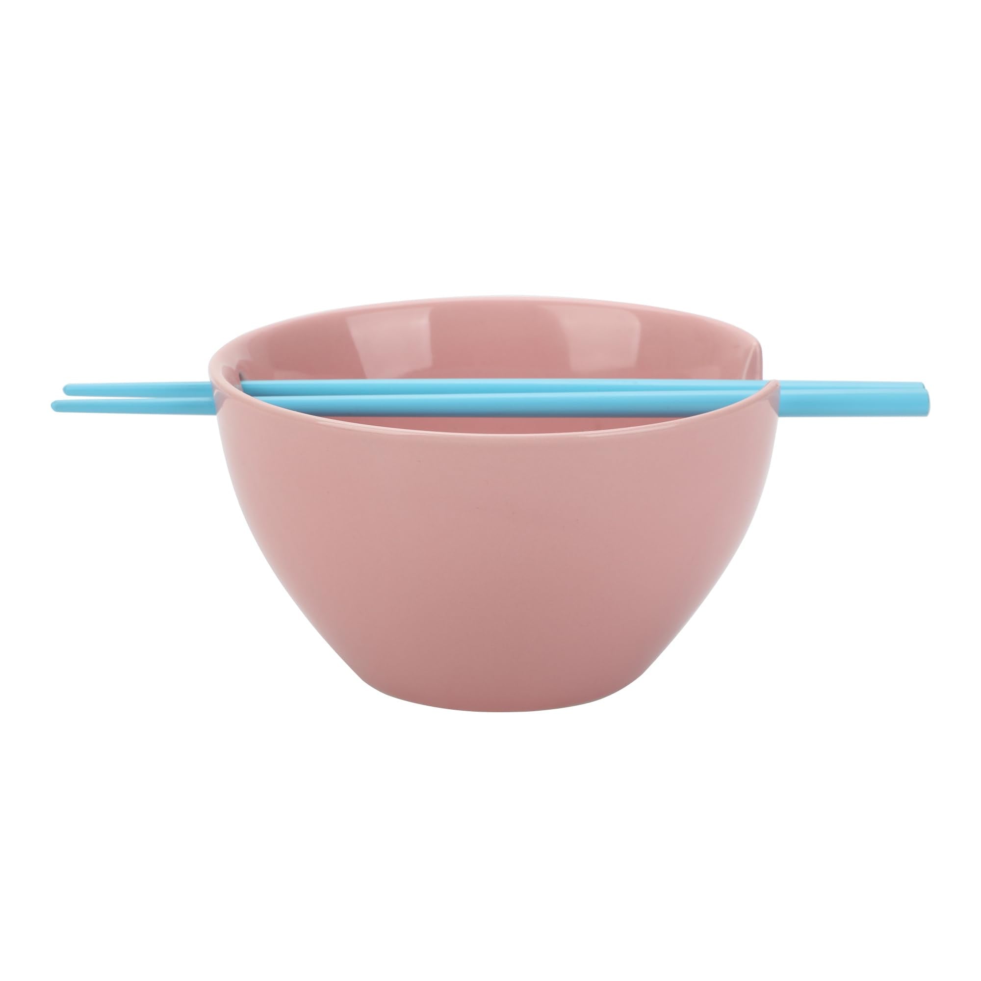 Bioworld pink ramen bowl 20oz, perfect for soups, noodles, and meals.