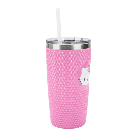 Bioworld tumbler with spiked texture for secure grip