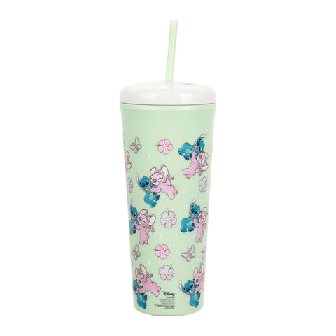 Leak-proof semi-domed cap on Bioworld tumbler prevents spills during commutes