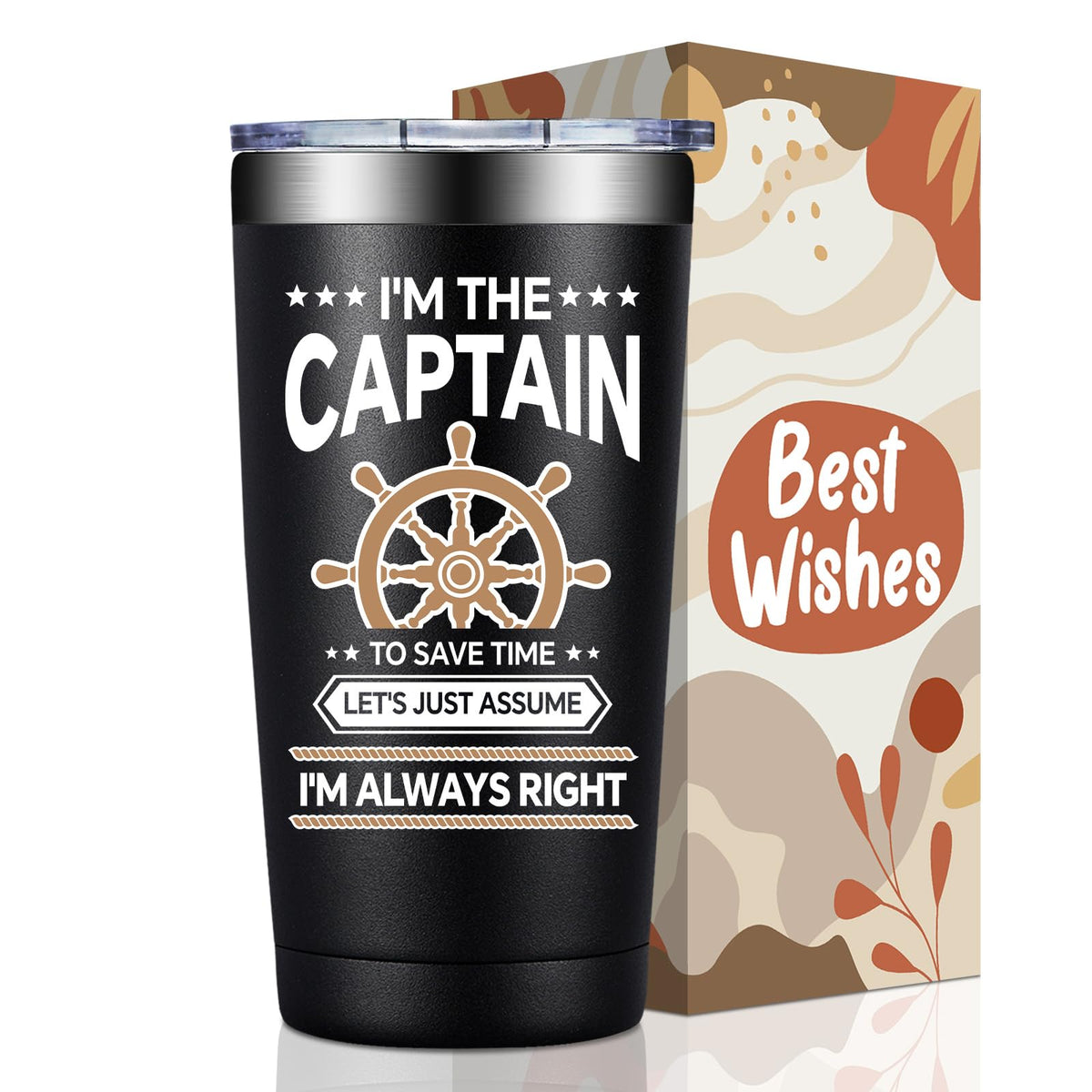 BIRGILT Captain Tumbler 20oz ready for long boating sessions