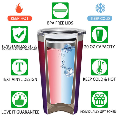 BIRGILT compact 20oz tumbler for indoor and outdoor use on the go.