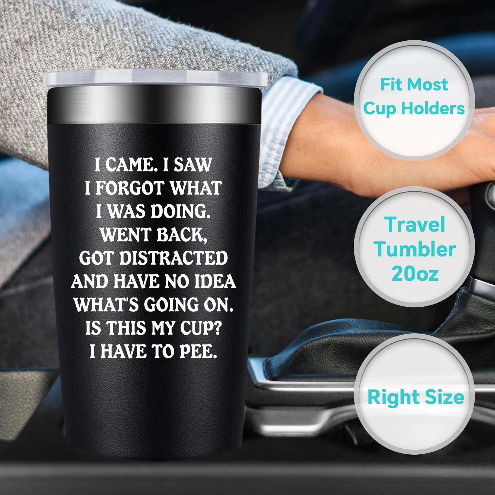 Birgilt tumbler for outdoor use—great for adventures and picnics.