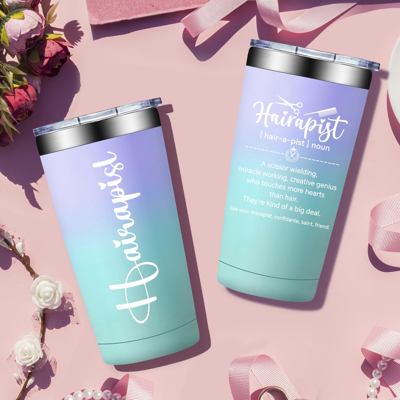 BIRGILT leak-proof sweatproof tumbler for gym, studio, or on-site work.