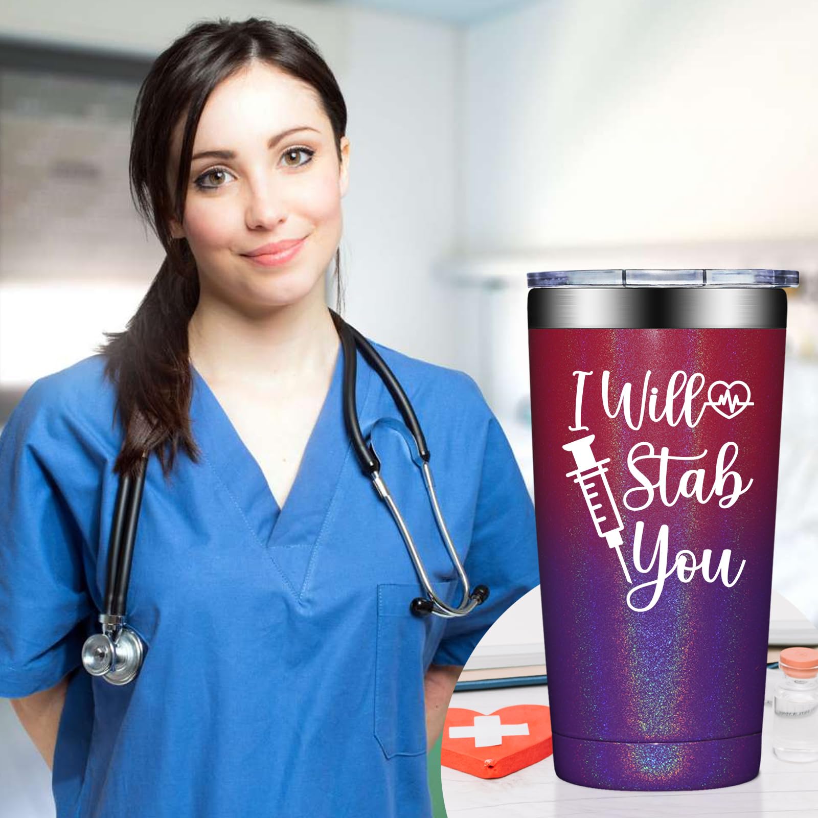 BIRGILT nurse graduation gift tumbler for celebrations and memories.