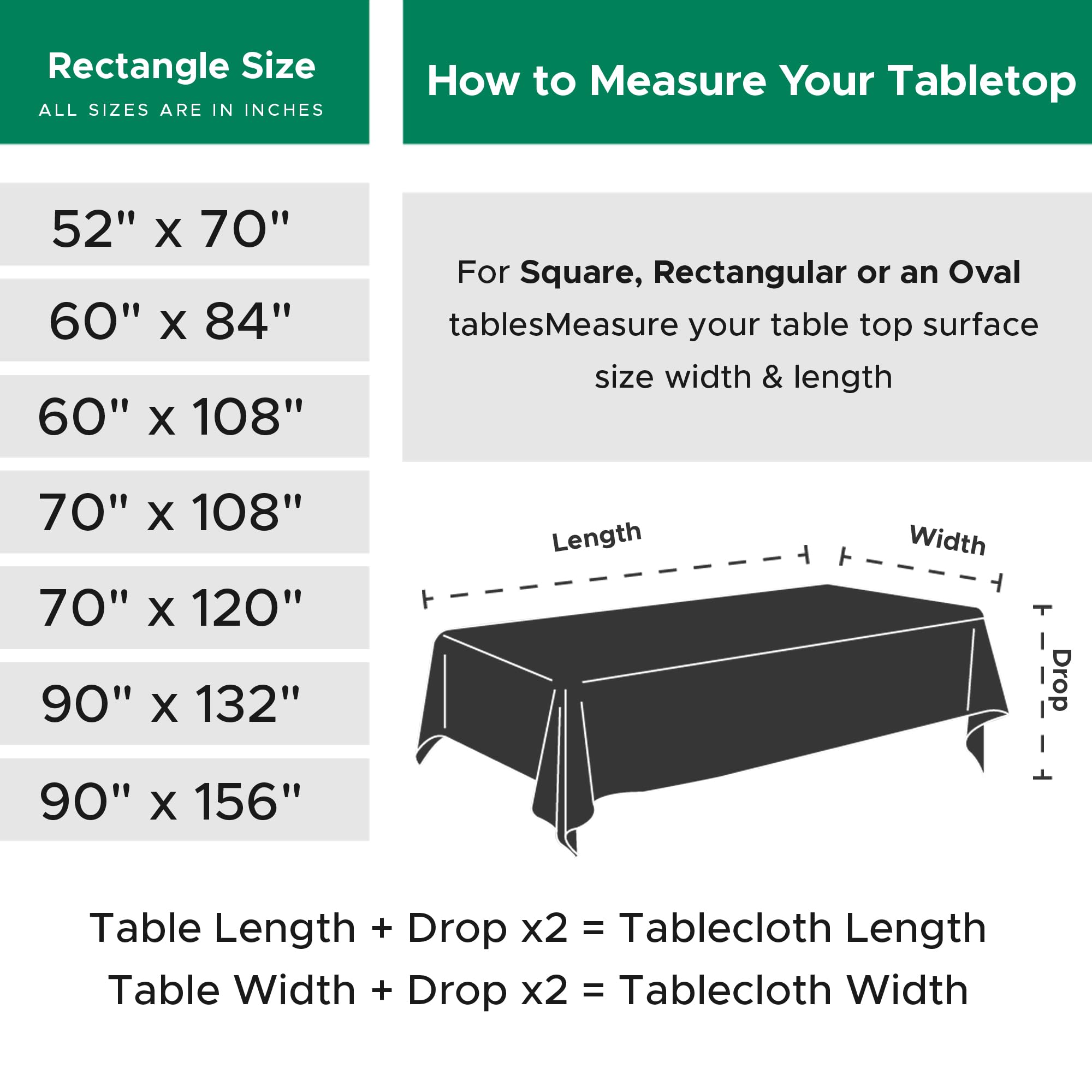 Biscaynebay dining set with rectangular 70x120 tablecloth creates elegant dining ambiance