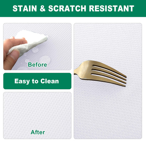 Biscaynebay easy-clean tablecloth simplifies after-meal cleanup.